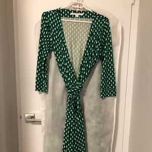 DVF wrap dress